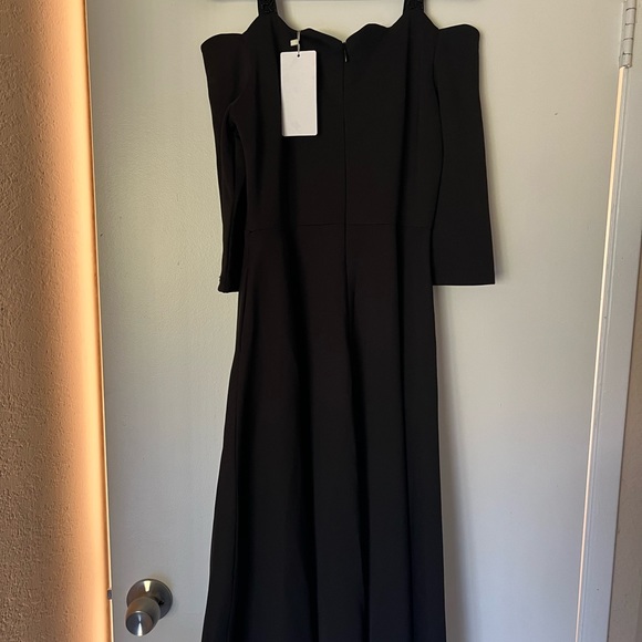 New Black Metisu Midi Dress - Picture 3 of 3
